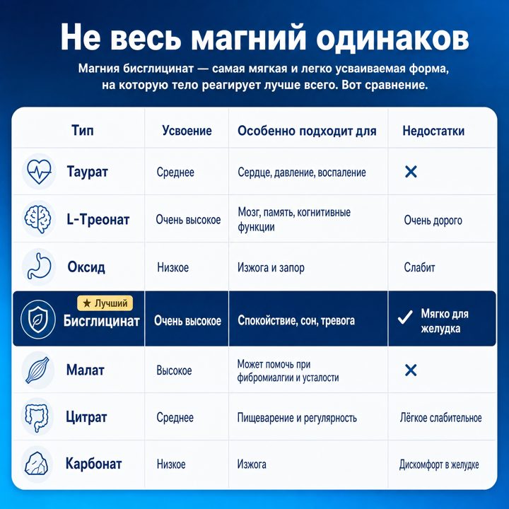 Жевательные конфеты Verity с бисглицинатом магния